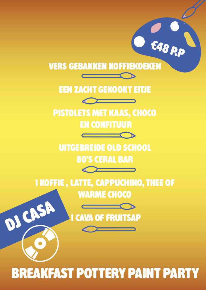 Back to the future Sinksen breakfastparty met DJ CASA