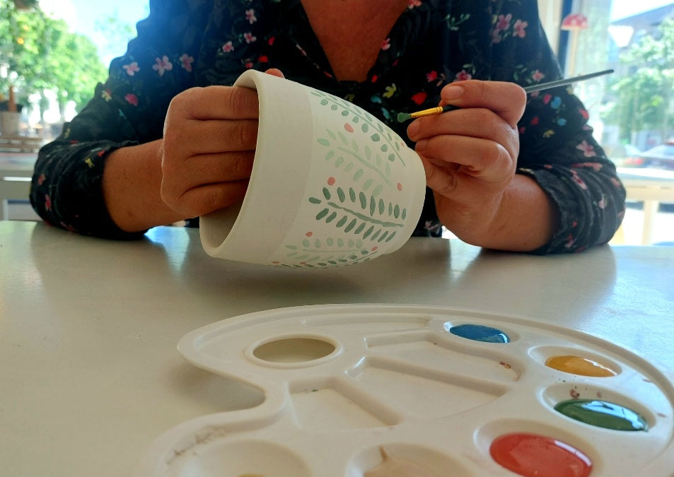 Teambuilding paint your pottery (enkel op afspraak via mail)
