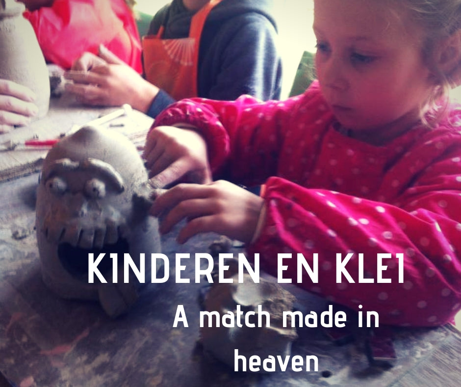 Kinderen en klei:  a match made in heaven!